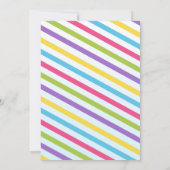 Trendy Snoep Bat Mitzvah Kaart (Achterkant)