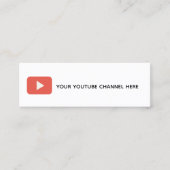 trendy social media visitekaartje (Voorkant)