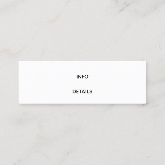 trendy social media visitekaartje (Achterkant)