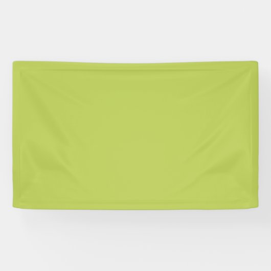 Trendy Soft Chartreuse Banner (Horizontaal)
