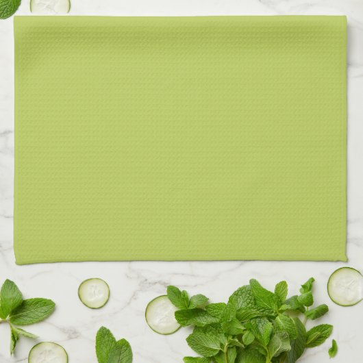 Trendy Soft Chartreuse Kitchen Towel Theedoek (Gevouwen)