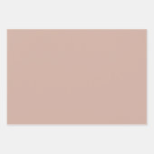 Trendy Solid Color Skin Beige D2AFA1 Inpakpapier Vel (Voorkant)