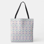 Trendy Southwestern Etnic Tribal Pattern Tote Bag (Voorkant)