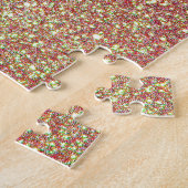 Trendy Sparkle Glitter Pattern Legpuzzel (Zijkant)