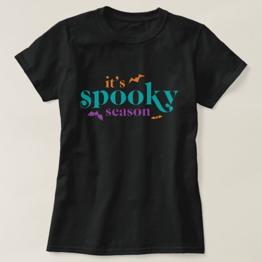 Trendy Spooky Season Halloween T-Shirt (Design voorkant)