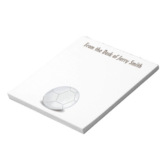 Trendy Sport Volleyball Modern Athletic Blocnote (Linkerzijde)