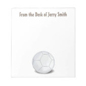 Trendy Sport Volleyball Modern Athletic Blocnote (Voorkant)