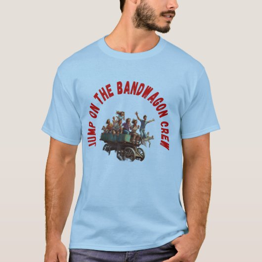 Trendy “Spring Op De Wagen” Grafische T-Shirt (Voorkant)