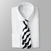 Trendy Stache Novelty Stropdas (Gebonden)