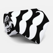Trendy Stache Novelty Stropdas (Opgerold)
