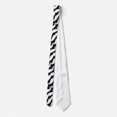 Trendy Stache Novelty Stropdas (Achterkant)