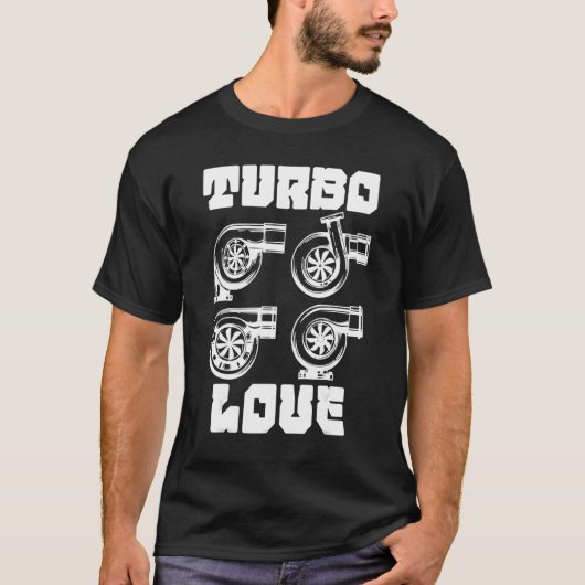 Trendy Statement Tool Turbocompressor Car Mechanic T-shirt (Voorkant)