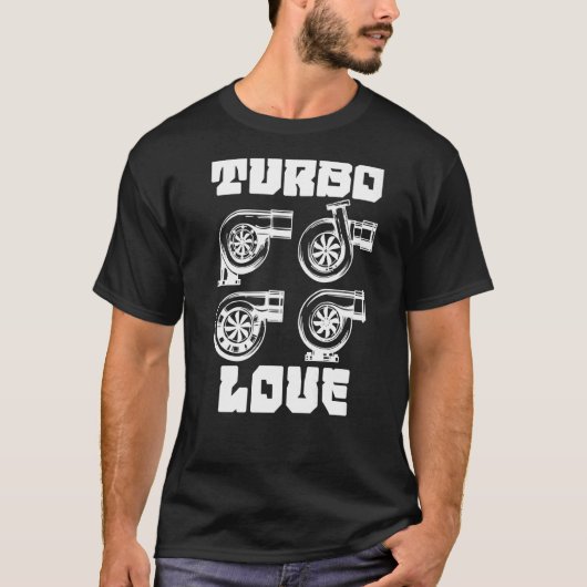 Trendy Statement Tool Turbocompressor Car Mechanic T-shirt (Voorkant)