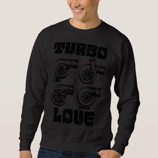Trendy Statement Tool Turbocompressor Car Mechanic Trui (Voorkant)