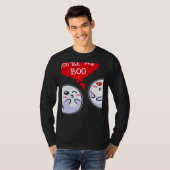 Trendy Statement Valentine's Day Couple Heart Roma T-shirt (Voorkant volledig)