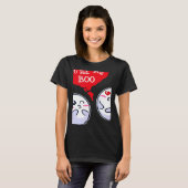 Trendy Statement Valentine's Day Couple Heart Roma T-shirt (Voorkant volledig)