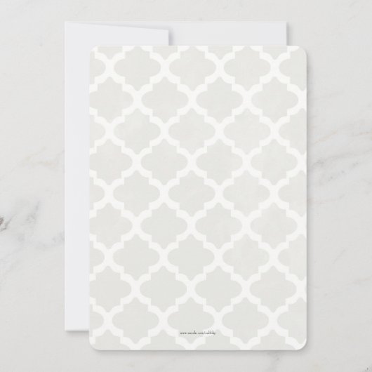 Trendy Stethoscope Medical School Afstuderen Kaart (Achterkant)