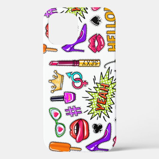 "Trendy stickers Case-Mate iPhone Case (Achterkant)