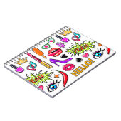 "Trendy stickers Notitieboek (Linkerzijde)