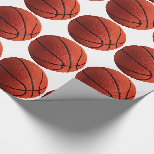 Trendy stijl basketbal inpakpapier (Hoek)