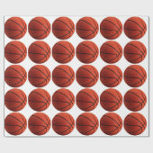 Trendy stijl basketbal inpakpapier (Vlak)