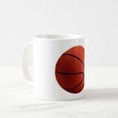 Trendy stijl basketbal koffiemok (Voorkant links)
