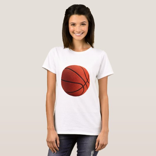 Trendy stijl basketbal t-shirt (Voorkant volledig)