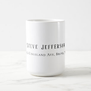 Trendy Stijl Elegante Minimalistische Eenvoudige Z Koffiemok