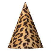 trendy stijl luipaardprint wilde dierentuin verjaa feesthoedjes (Achterkant)