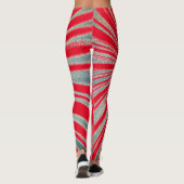 Trendy Stijlvol Astral Canvas Design Leggings (Achterkant)