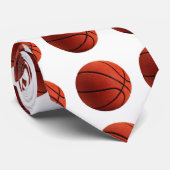 Trendy stijlvol basketbal Stropdas (Opgerold)