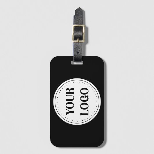 Trendy stijlvol & elegant merk bagagelabel (Voorkant (verticaal))