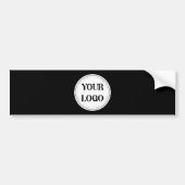 Trendy stijlvol & elegant merk bumpersticker (Voorkant)