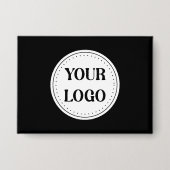Trendy stijlvol & elegant merk button (Voorkant)