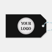 Trendy stijlvol & elegant merk cadeaulabel (Voorkant (Horizontaal))