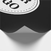 Trendy stijlvol & elegant merk cadeaupapier (Hoek)