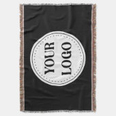 Trendy stijlvol & elegant merk deken (Voorkant Verticaal)