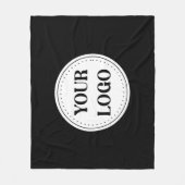 Trendy stijlvol & elegant merk fleece deken (Voorkant)