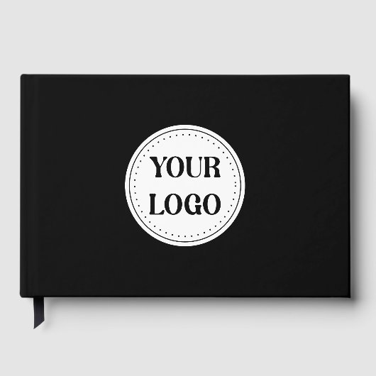 Trendy stijlvol & elegant merk gastenboek (Voorkant)