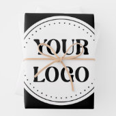 Trendy stijlvol & elegant merk inpakpapier vel (In situ)