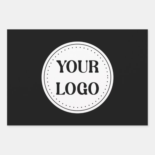 Trendy stijlvol & elegant merk inpakpapier vel (Voorkant)