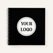 Trendy stijlvol & elegant merk notitieboek (Voorkant)