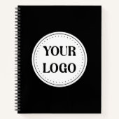 Trendy stijlvol & elegant merk notitieboek (Voorkant)