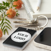 Trendy stijlvol & elegant merk sleutelhanger (Voorkant Rechts)
