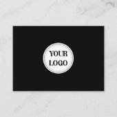 Trendy stijlvol & elegant merk visitekaartje (Voorkant)