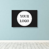 Trendy stijlvol en elegant van merk canvas afdruk (Insitu (Houten vloer))