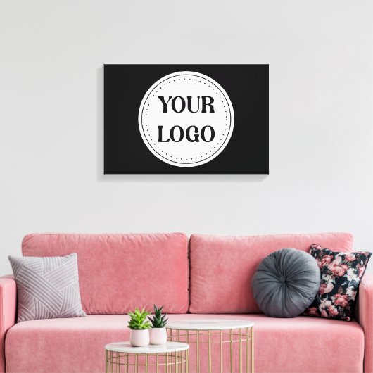 Trendy stijlvol en elegant van merk canvas afdruk (Insitu (Woonkamer))