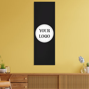 Trendy stijlvol en elegant van merk canvas afdruk