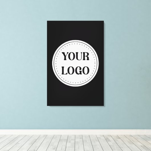 Trendy stijlvol en elegant van merk canvas afdruk (Insitu (Houten vloer))