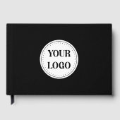 Trendy stijlvol en elegant van merk gastenboek (Voorkant)